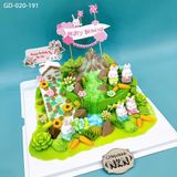  Bánh Sinh Nhật Gia Đình Thỏ (GD-020-191) 