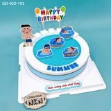  Bánh Sinh Nhật Bể Bơi Mùa Hè (GD-020-193) 