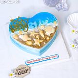  Bánh Sinh Nhật Bãi Biển Trái Tim (GD-020-194) 
