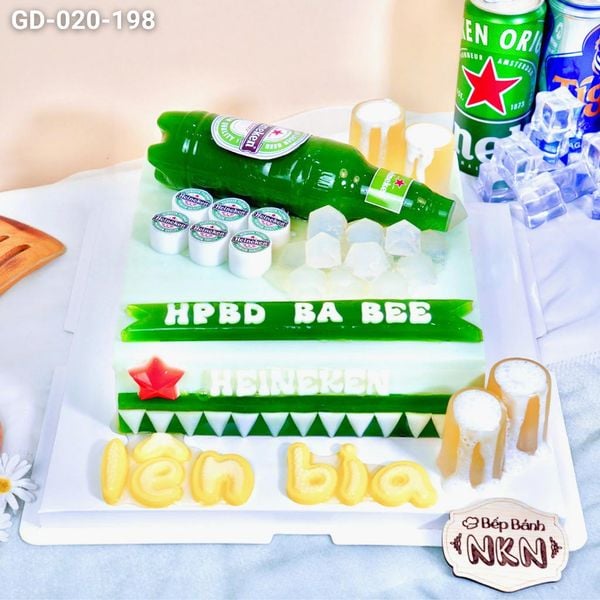 Bánh Sinh Nhật Chai Bia Tặng Sếp (GD-020-198) 