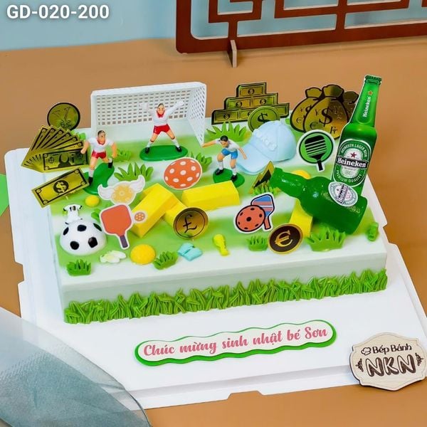  Bánh Sinh Nhật Chủ Đề Thể Thao (GD-020-200) 