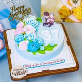  Bánh Kỷ Niệm Kết Hoa Ngày Cưới Ba Mẹ (GD-020-201) 