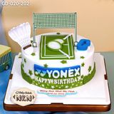  Bánh Sinh Nhật Chủ Đề Cầu Lông (GD-020-202) 