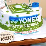  Bánh Sinh Nhật Chủ Đề Cầu Lông (GD-020-202) 