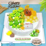  Bánh Sinh Nhật Chai Rượu Mừng (GD-020-203) 