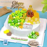  Bánh Sinh Nhật Chai Rượu Mừng (GD-020-203) 