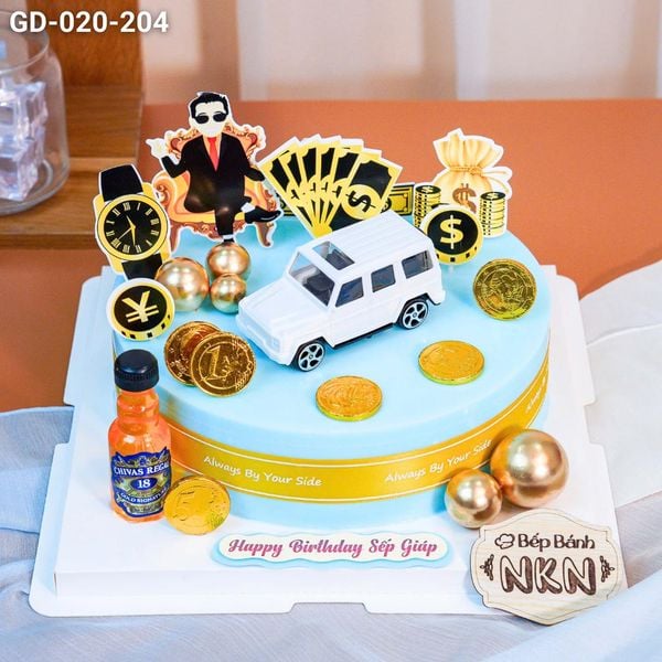  Bánh Sinh Nhật Phú Quý Cho Nam (GD-020-204) 