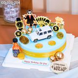  Bánh Sinh Nhật Phú Quý Cho Nam (GD-020-204) 