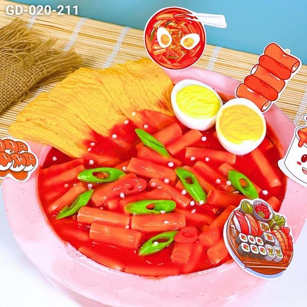  Bánh Rau Câu Tạo Hình Tokbokki (GD-020-211) 