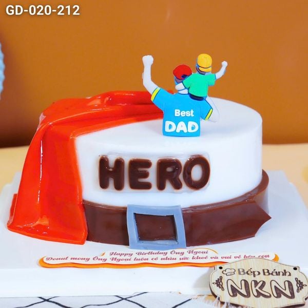  Bánh Sinh Nhật Hero Tặng Cha (GD-020-212) 