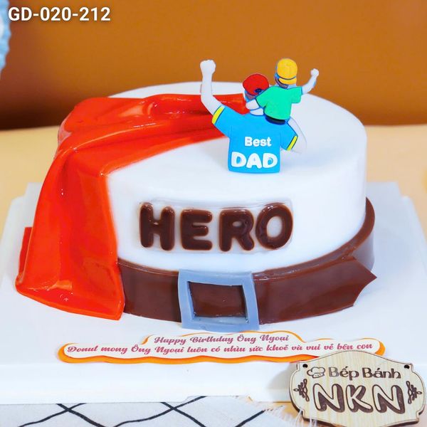  Bánh Sinh Nhật Hero Tặng Cha (GD-020-212) 