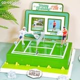  Bánh Sinh Nhật Chủ Đề Sân Cầu Lông (GD-020-217) 