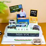  Bánh Sinh Nhật Tặng Sếp Thích Siêu Xe (GD-020-219) 