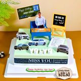  Bánh Sinh Nhật Tặng Sếp Thích Siêu Xe (GD-020-219) 
