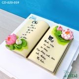  Bánh Kỷ Niệm Tặng Cha Mẹ (GD-020-059) 