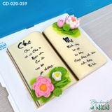  Bánh Kỷ Niệm Tặng Cha Mẹ (GD-020-059) 