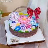  Giỏ Bánh Hoa Hồng Quà Tặng (GH-031-004) 