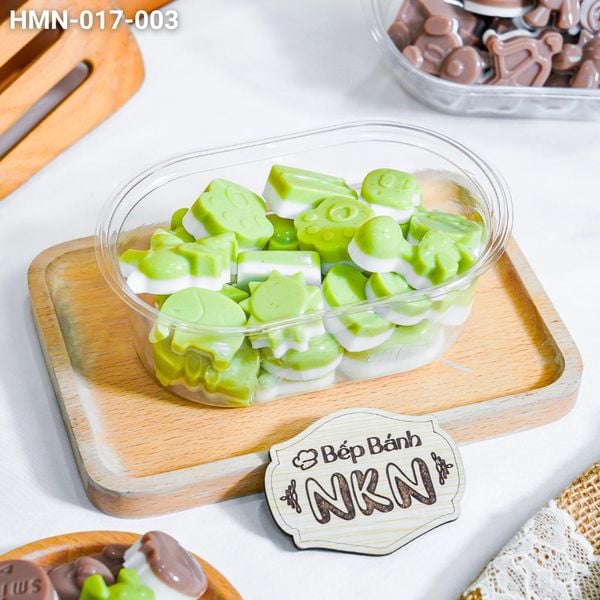  Hộp Bánh Mini Cho Bé Vị Matcha Kem Sữa (HMN-017-003) 