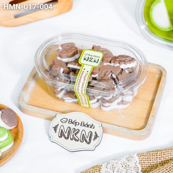  Hộp Bánh Mini Cho Bé Vị Cacao Kem Sữa (HMN-017-004) 