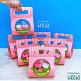  Hộp Bánh Hồ Sen Mini Hồng (HRC-016-005) 