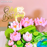  Bánh Mừng Thọ Cha Hồ Sen Cá Lội (HS-014-006) 