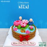  Bánh Hồ Sen 2 Chú Tiểu Vô Ưu (HS-014-025) 