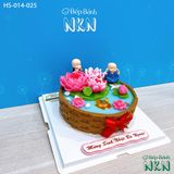 Bánh Hồ Sen 2 Chú Tiểu Vô Ưu (HS-014-025) 