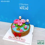  Bánh Hồ Sen 2 Chú Tiểu Vô Ưu (HS-014-025) 
