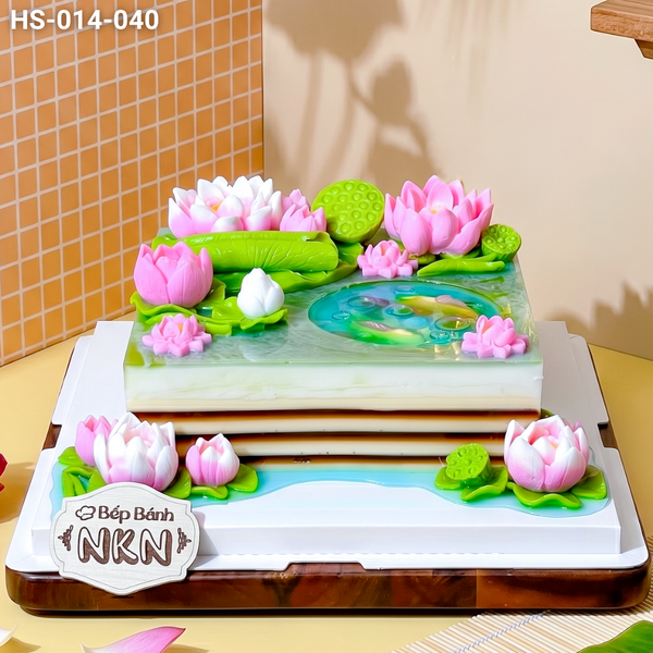  Bánh Kỷ Niệm Liên Hoa Vọng Nguyệt (HS-014-040) 