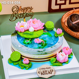  Bánh Quà Tặng Hồ Sen Cá Lội (HS-014-056) 