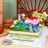  Bánh Kỷ Niệm Hồ Sen Cá Lội (HS-014-060) 
