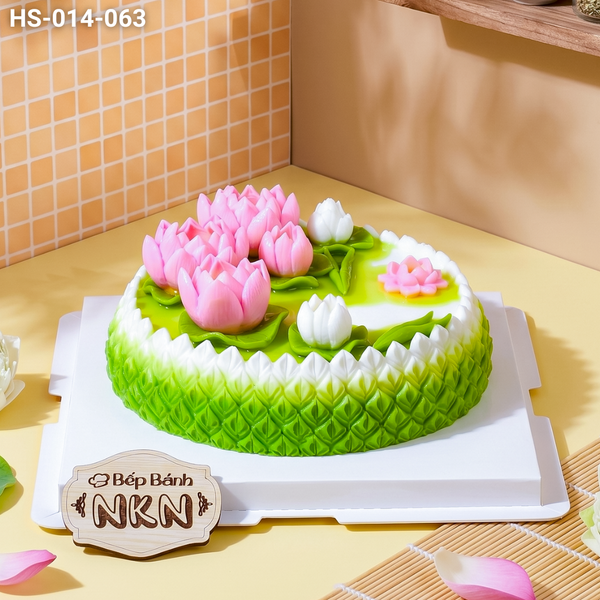  Bánh Kỷ Niệm Liên Hoa Bách Diệp (HS-014-063) 