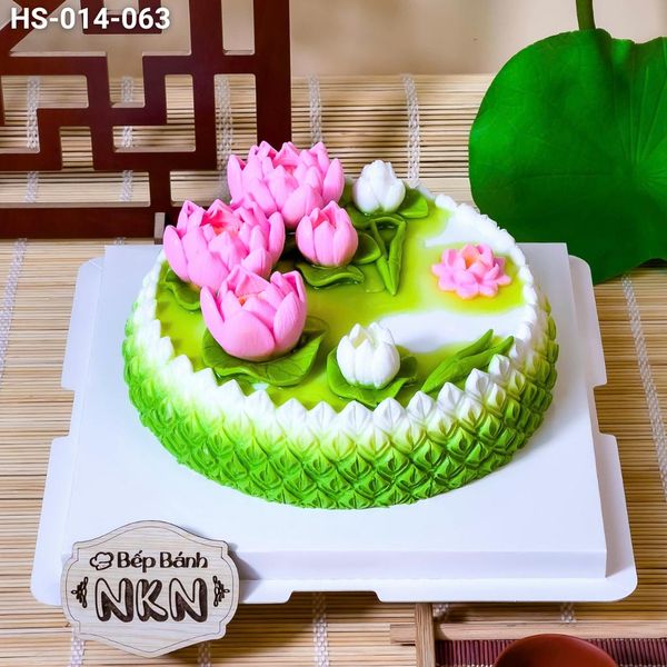  Bánh Kỷ Niệm Liên Hoa Bách Diệp (HS-014-063) 