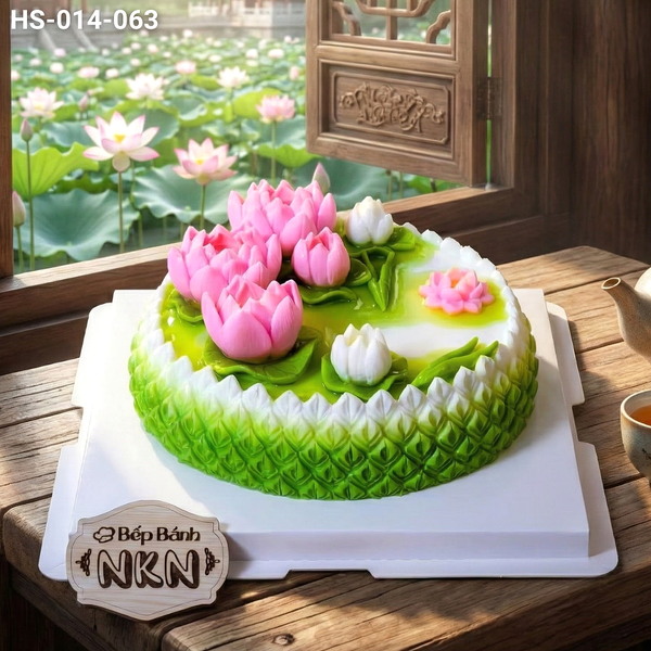  Bánh Kỷ Niệm Liên Hoa Bách Diệp (HS-014-063) 