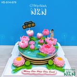 Bánh Hoa Sen Mừng Đại Lễ Phật Đản (HS-014-079) 
