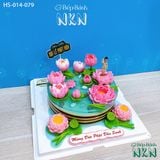  Bánh Hoa Sen Mừng Đại Lễ Phật Đản (HS-014-079) 