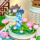  Tháp Bánh Chùa Sen 3 Tầng (HS-014-101) 
