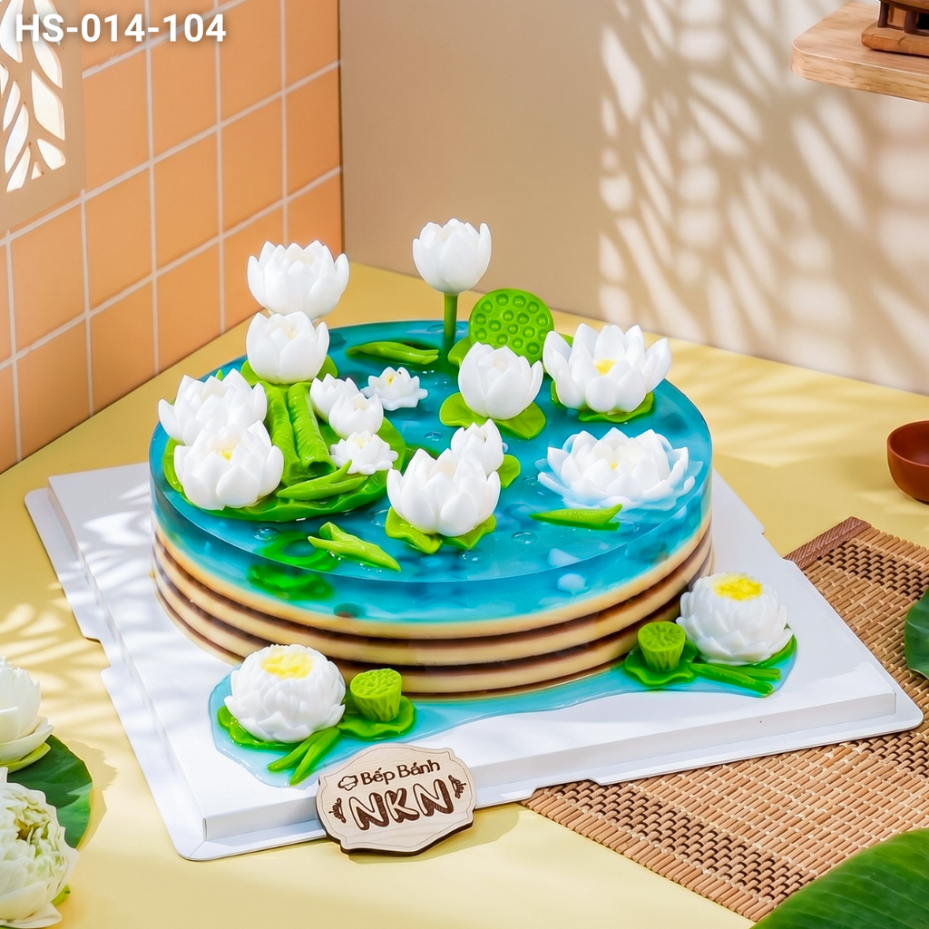  Bánh Kỷ Niệm Bạch Liên Tịnh Nguyệt (HS-014-104) 