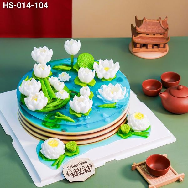  Bánh Kỷ Niệm Bạch Liên Tịnh Nguyệt (HS-014-104) 