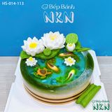  Bánh Quà Tặng Hồ Sen Cá Lội (HS-014-113) 