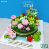  Bánh Sinh Nhật Hồ Sen Cá Lội (HS-014-117) 