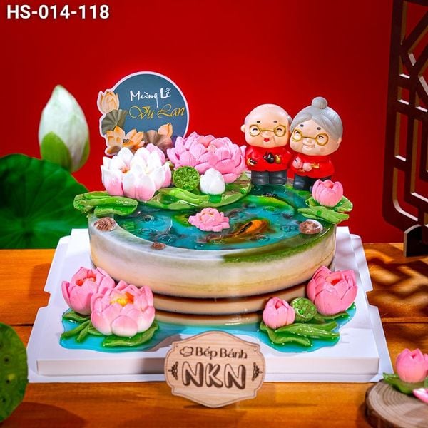  Bánh Hồ Sen Tặng Cha Mẹ Mừng Lễ Vu Lan (HS-014-118) 