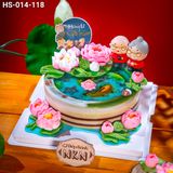  Bánh Hồ Sen Tặng Cha Mẹ Mừng Lễ Vu Lan (HS-014-118) 