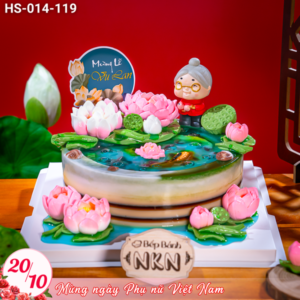  Bánh Hồ Sen Tặng Mẹ (HS-014-119) 