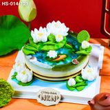  Bánh Sinh Nhật Bạch Liên Ngư Lạc (HS-014-121) 