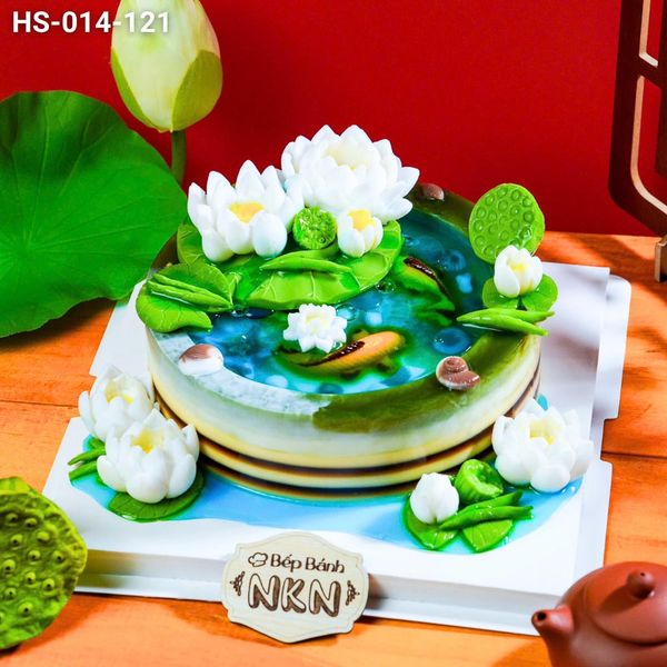  Bánh Sinh Nhật Bạch Liên Ngư Lạc (HS-014-121) 