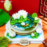  Bánh Sinh Nhật Bạch Liên Ngư Lạc (HS-014-121) 