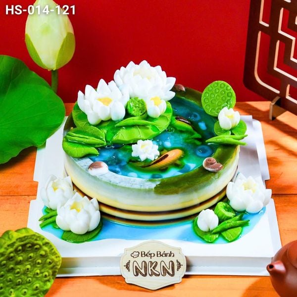  Bánh Sinh Nhật Bạch Liên Ngư Lạc (HS-014-121) 