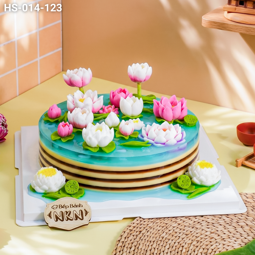  Bánh Kỷ Niệm Liên Hoa Tịnh Nguyệt (HS-014-123) 