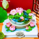  Bánh Sinh Nhật Hồng Liên Ngư Lạc (HS-014-125) 